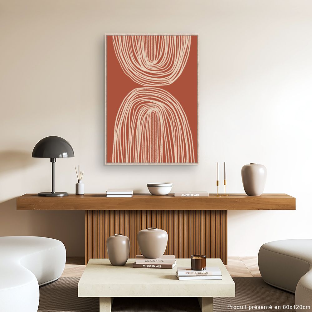 Tableau Lignes hypnotiques