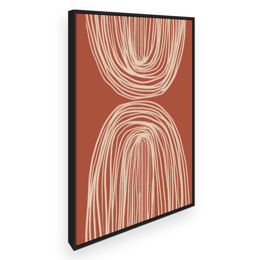 Toile Lignes hypnotiques