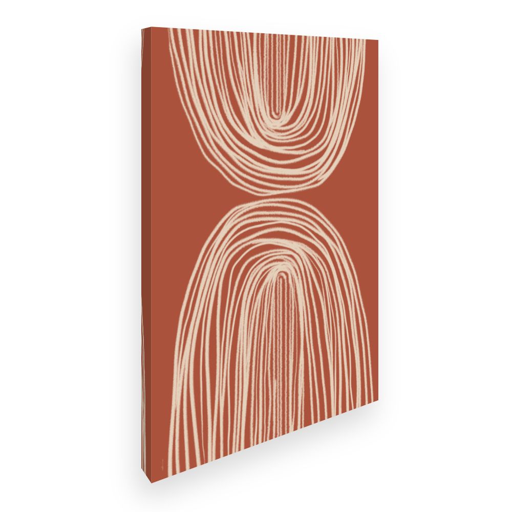 Toile Lignes hypnotiques