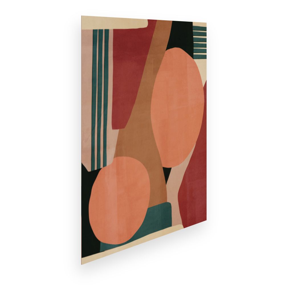 Affiche Formes géométriques captivantes