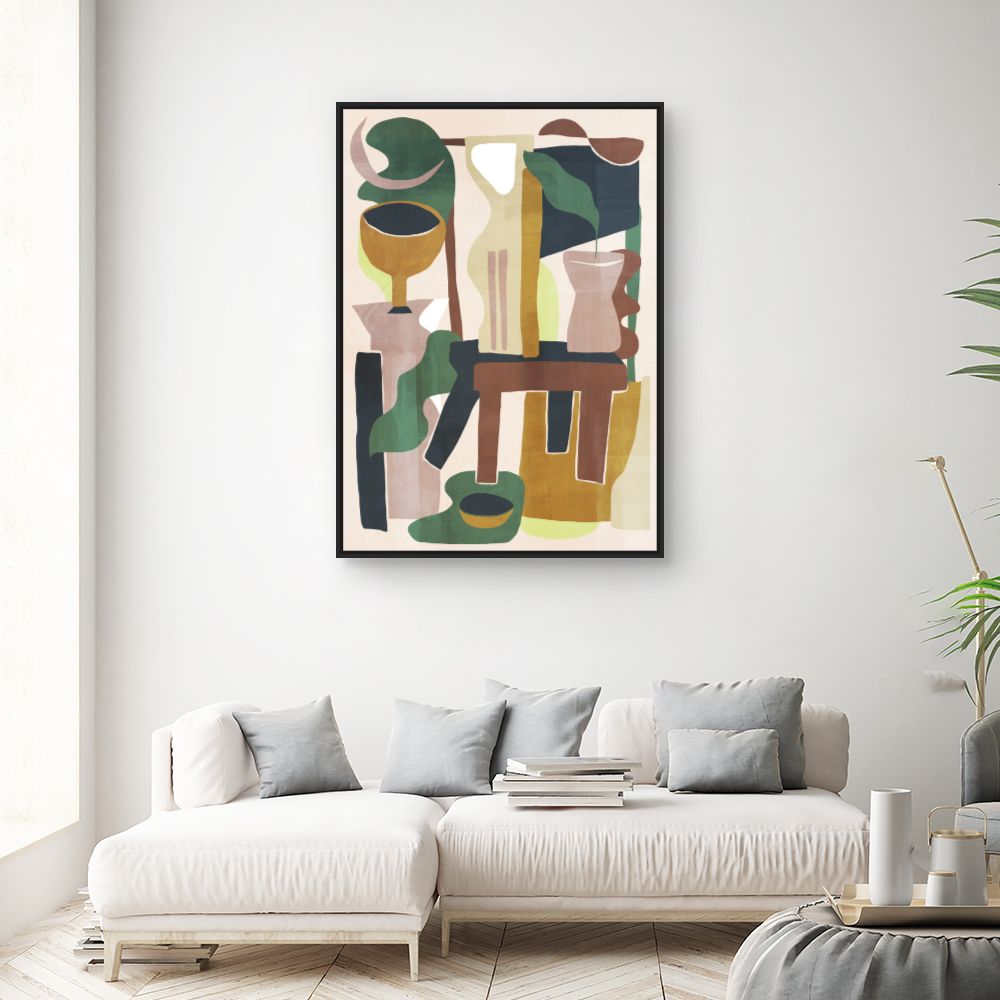 Tableau Abstrait coloré