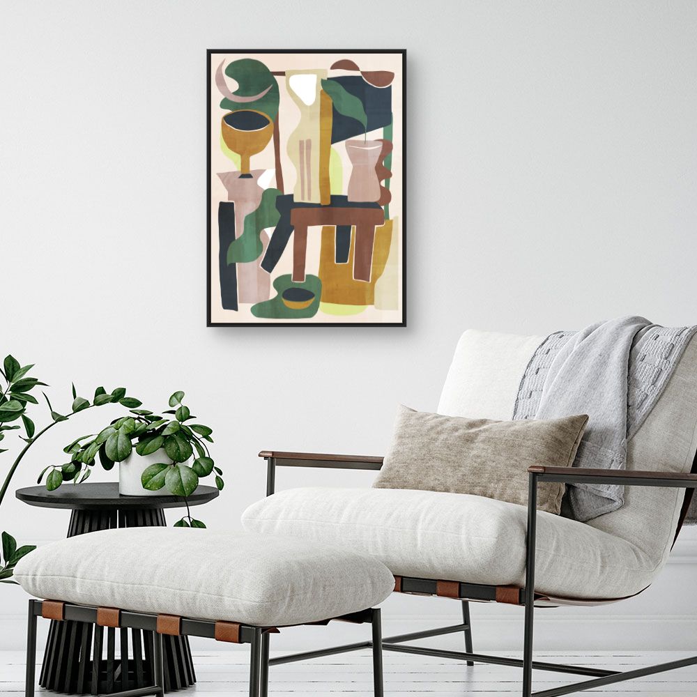 Tableau Abstrait coloré