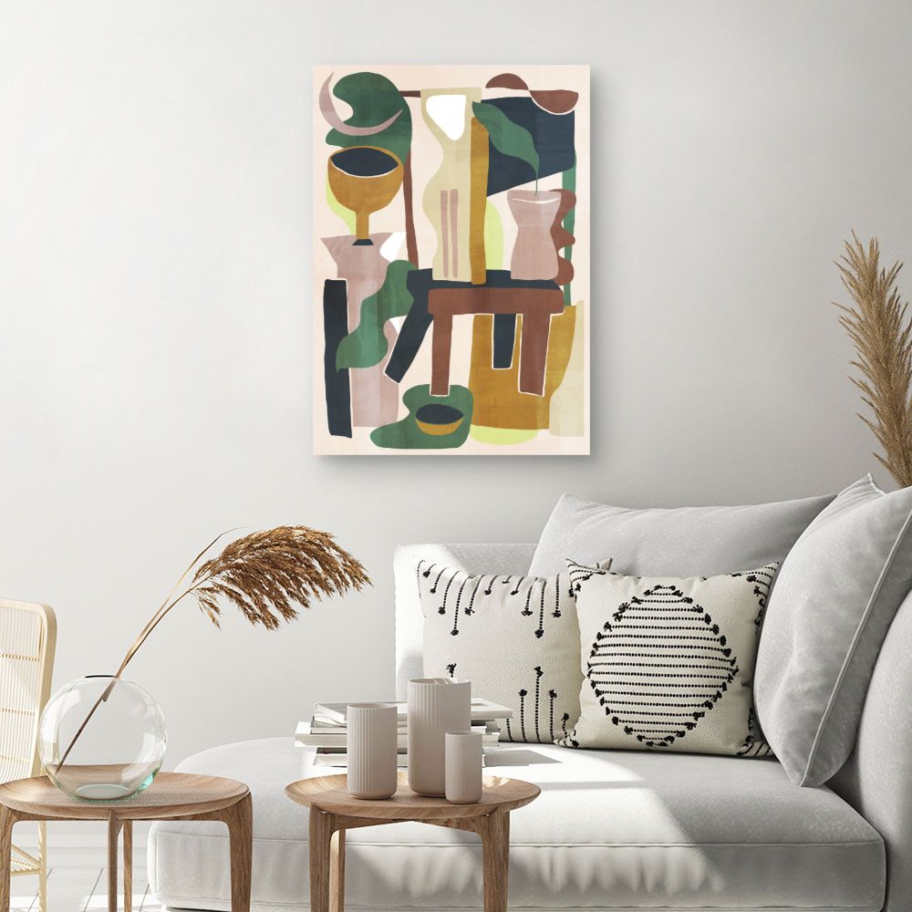 Tableau Abstrait coloré