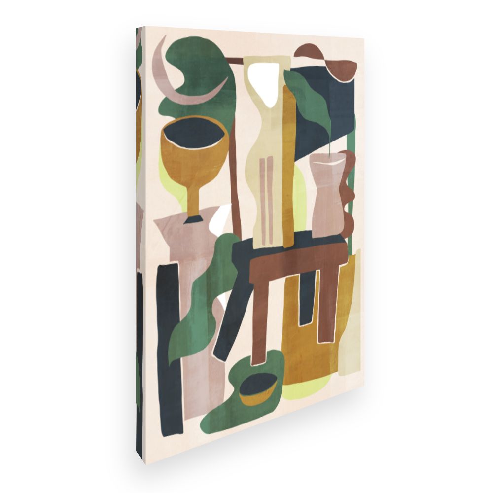 Toile Abstrait coloré