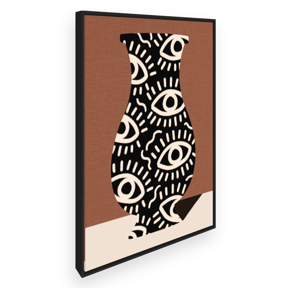 Toile Vase mystérieux