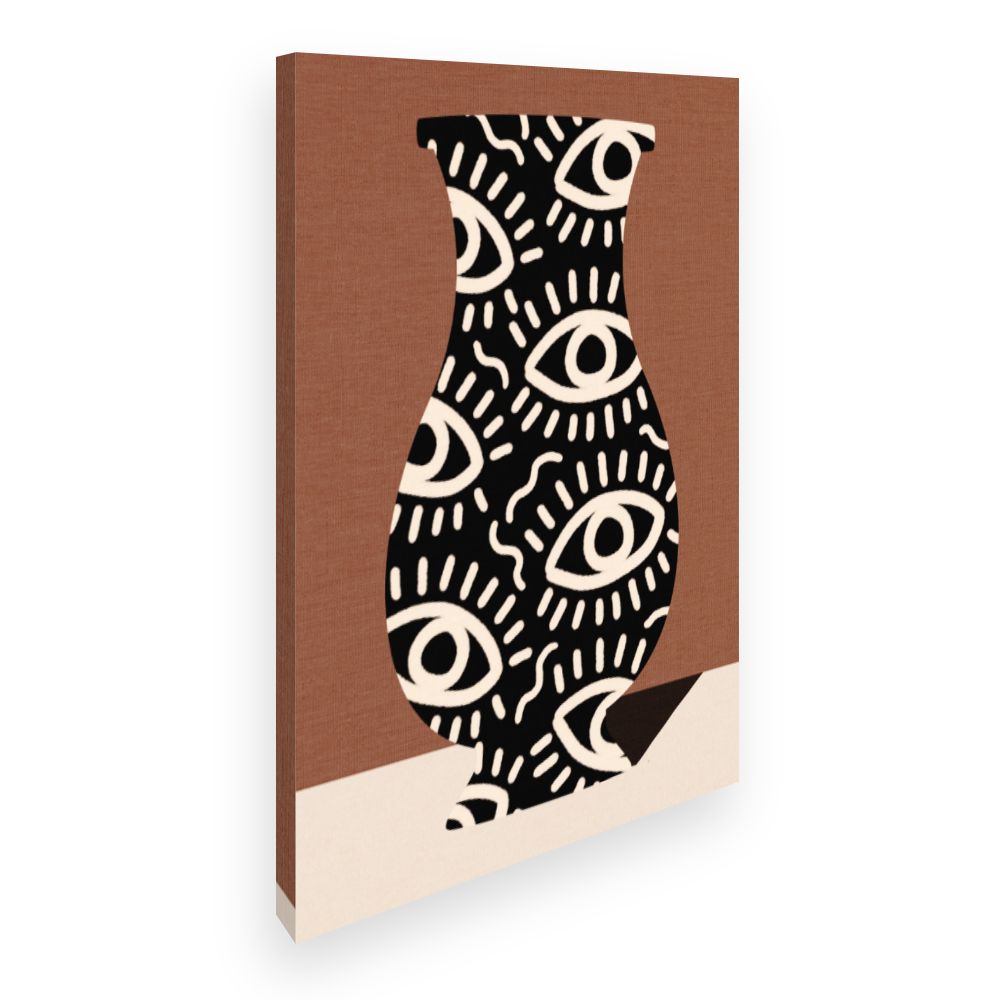 Toile Vase mystérieux