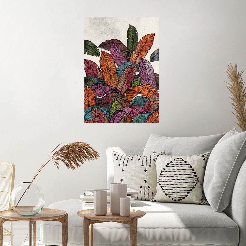 Affiche Feuillage vibrant