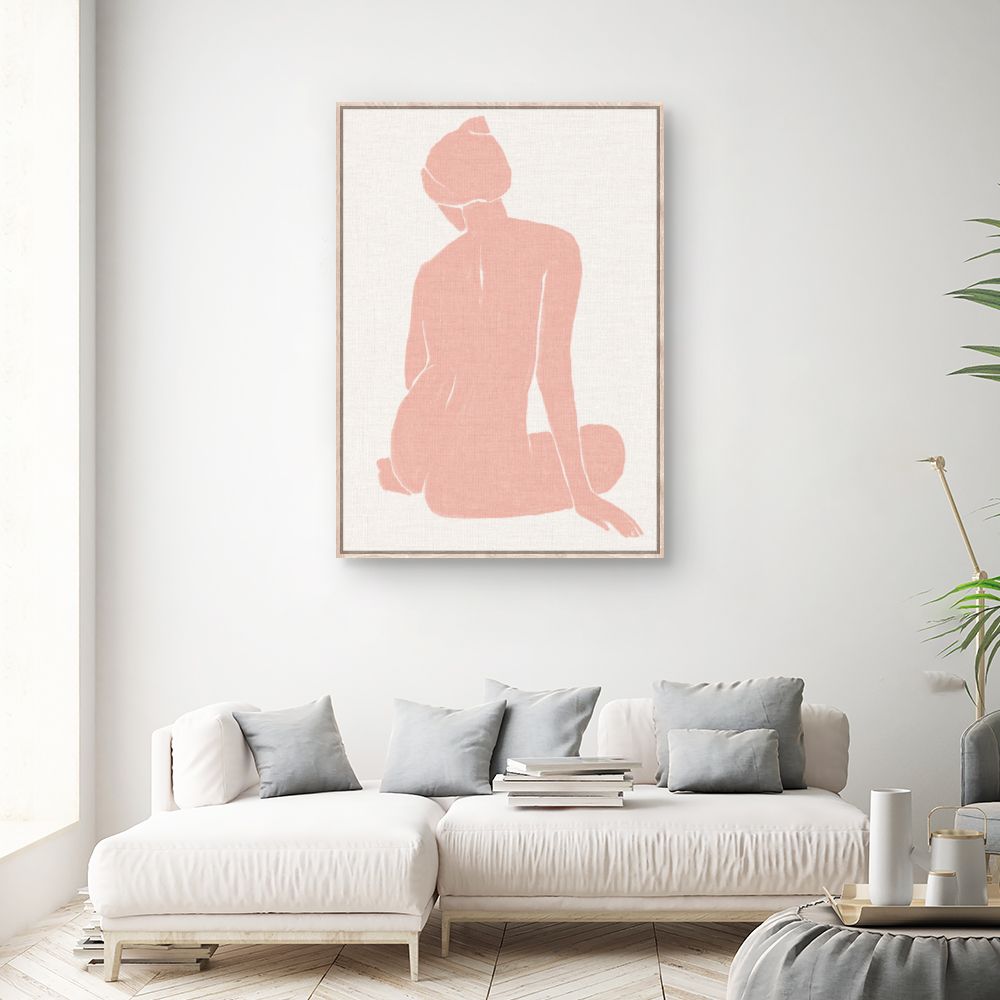 Tableau Silhouette élégante