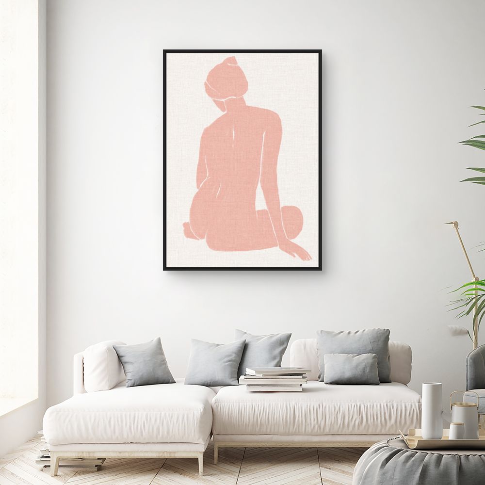 Tableau Silhouette élégante