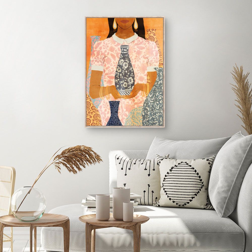 Tableau Élégance florale vibrante