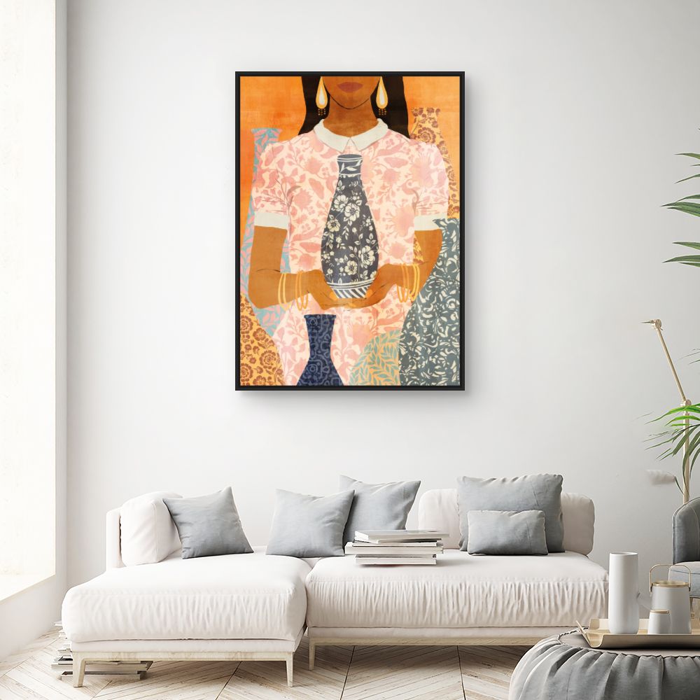 Tableau Élégance florale vibrante