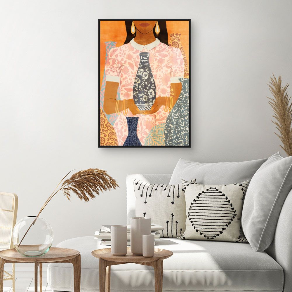 Tableau Élégance florale vibrante