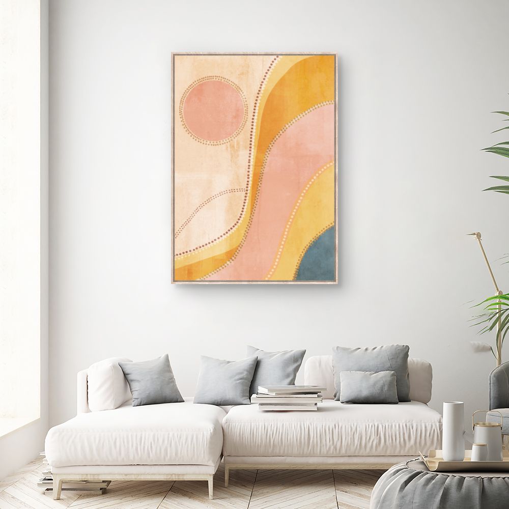 Tableau Ondulations rétro