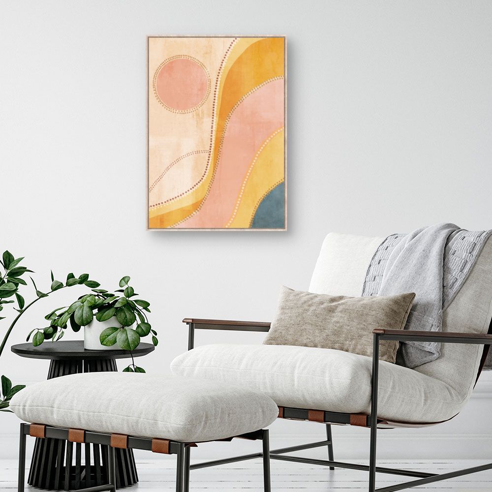 Tableau Ondulations rétro