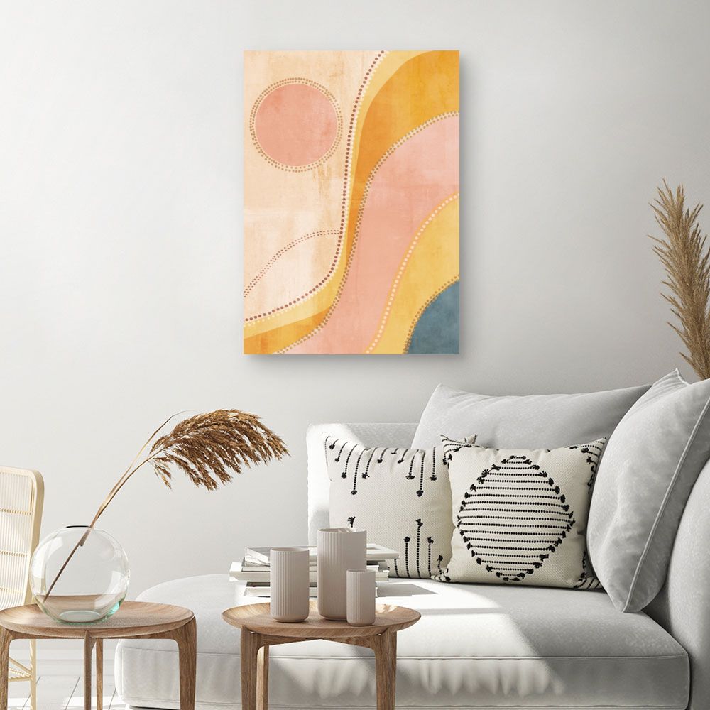 Tableau Ondulations rétro