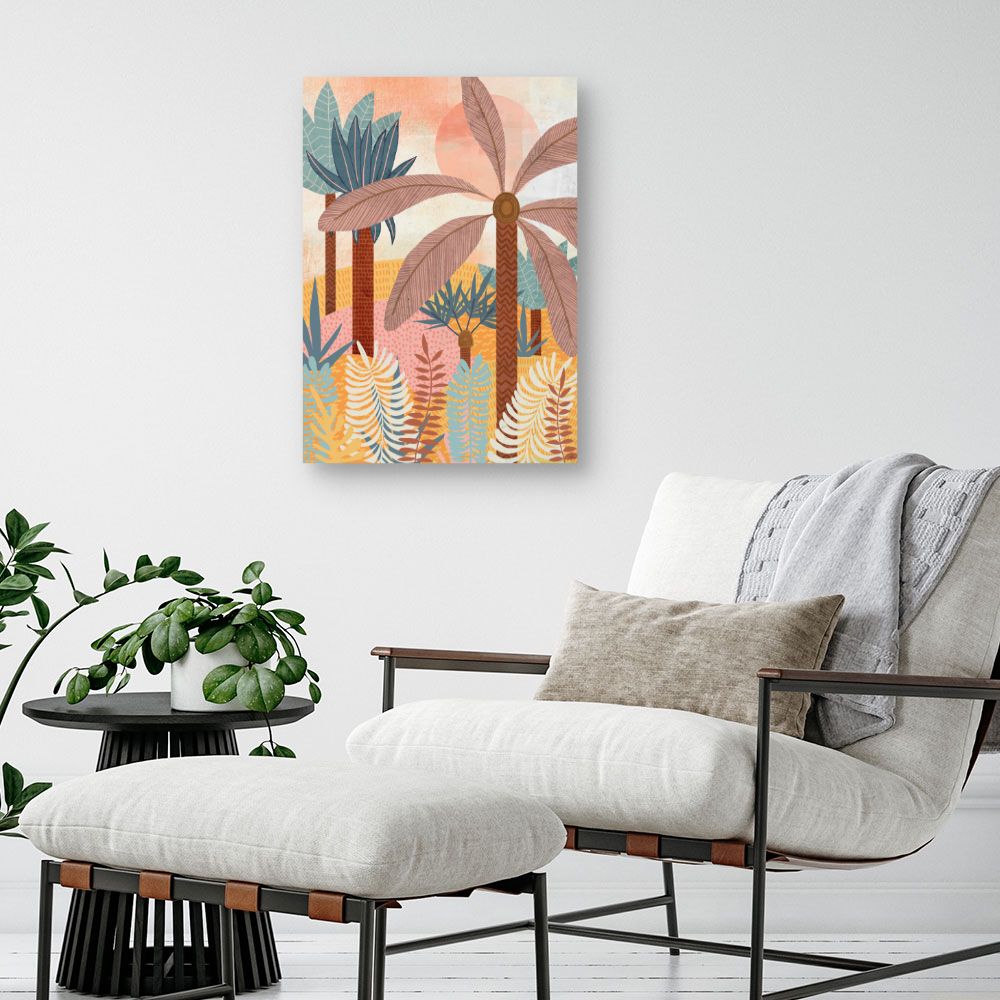 Tableau Forêt tropicale vibrante