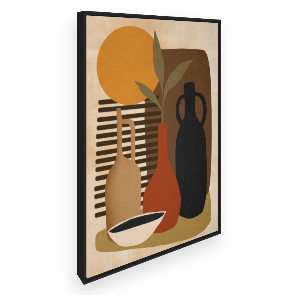 Toile Élégance abstraite