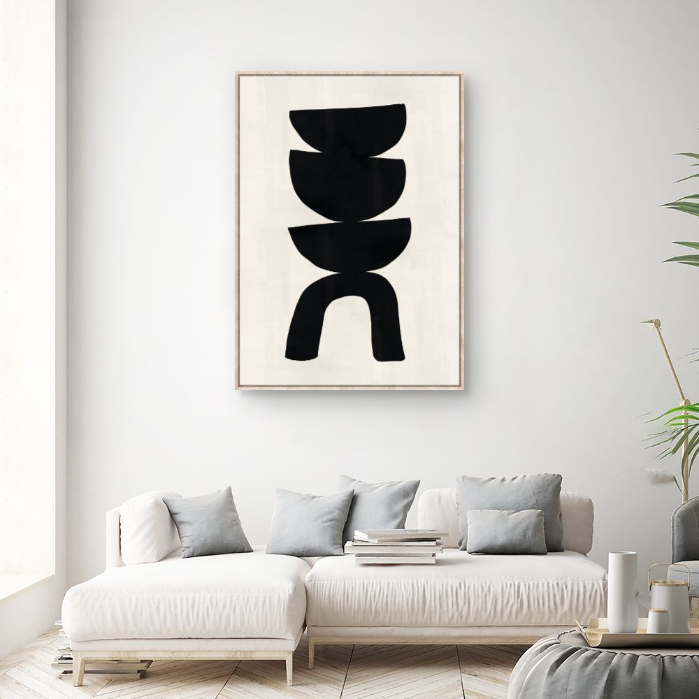 Tableau Formes empilées modernes