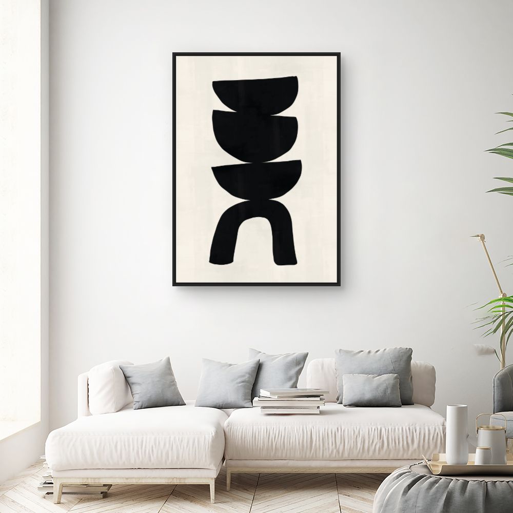 Tableau Formes empilées modernes