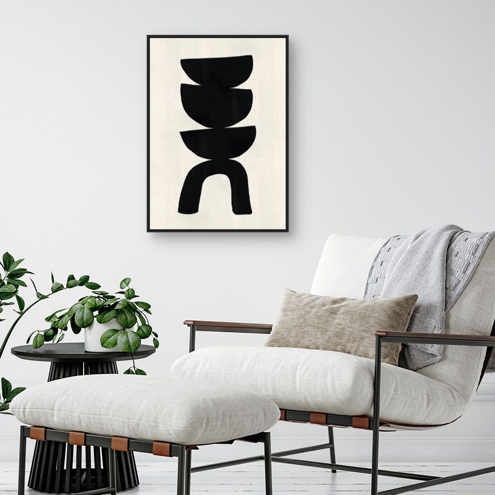 Tableau Formes empilées modernes