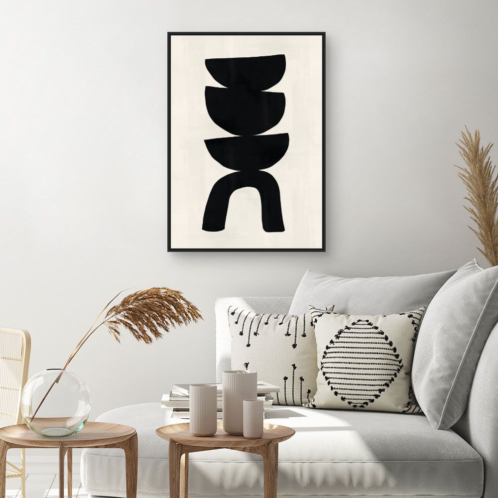 Tableau Formes empilées modernes