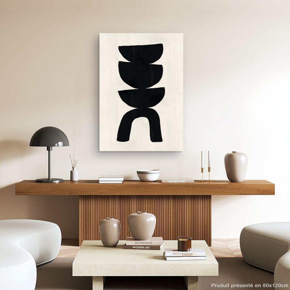 Tableau Formes empilées modernes