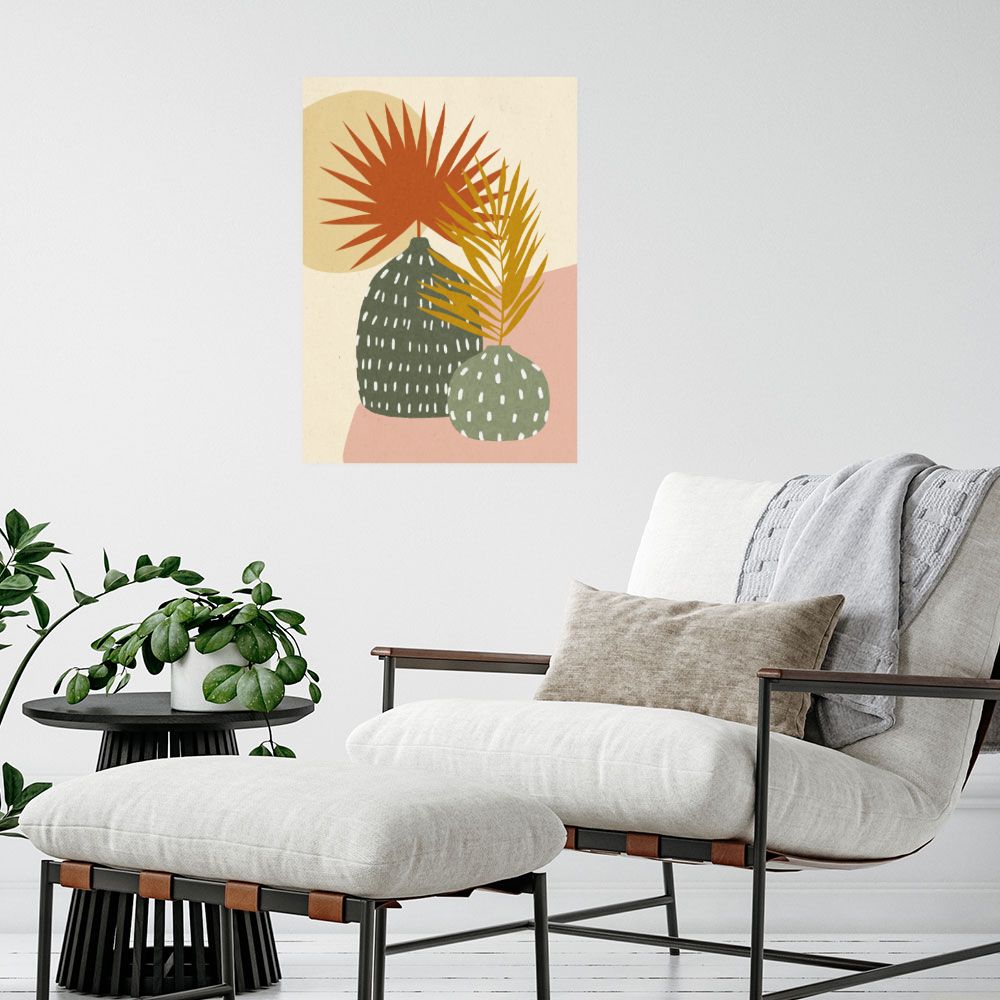 Affiche Feuillage exotique