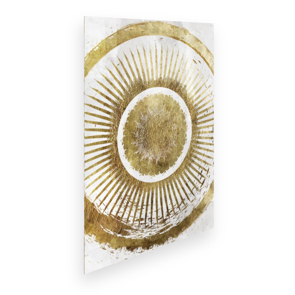 Affiche Rayonnement doré