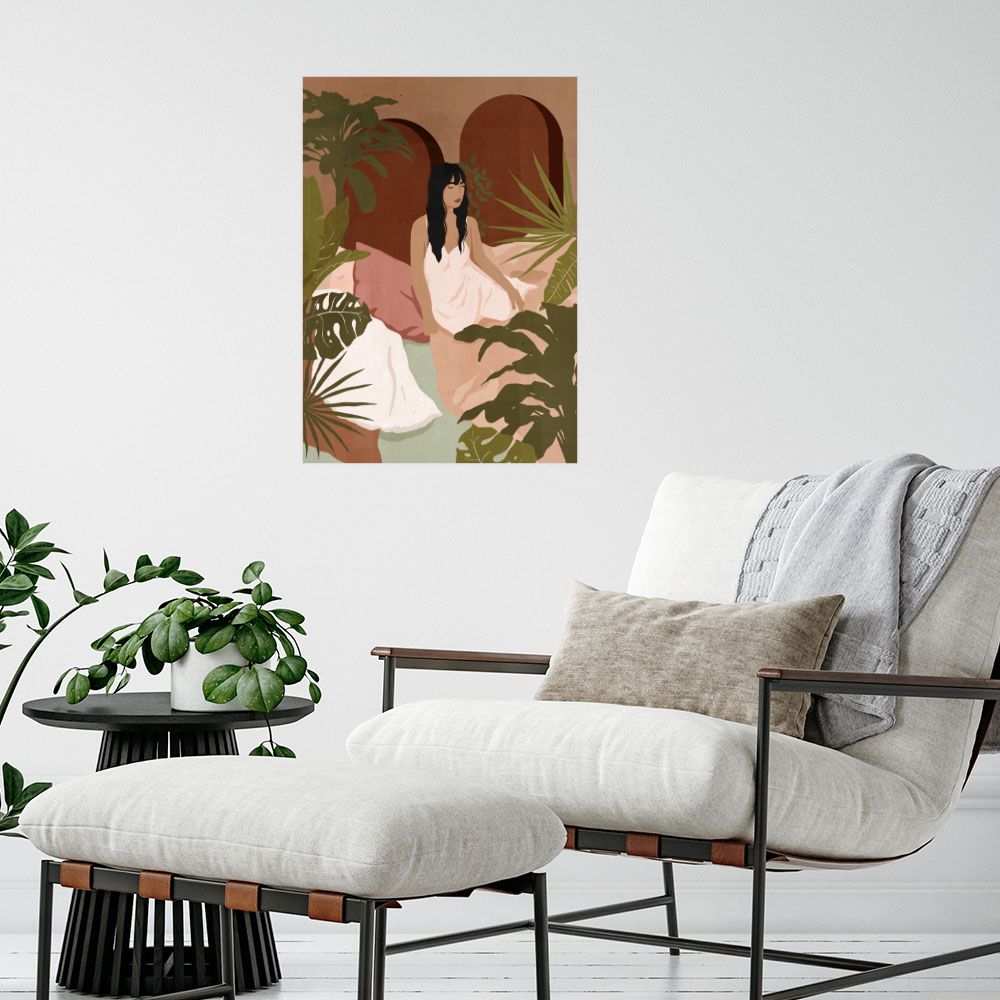 Affiche Douce rêverie botanique
