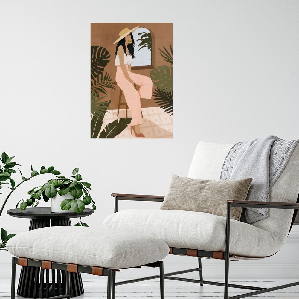 Affiche Élégance tropicale