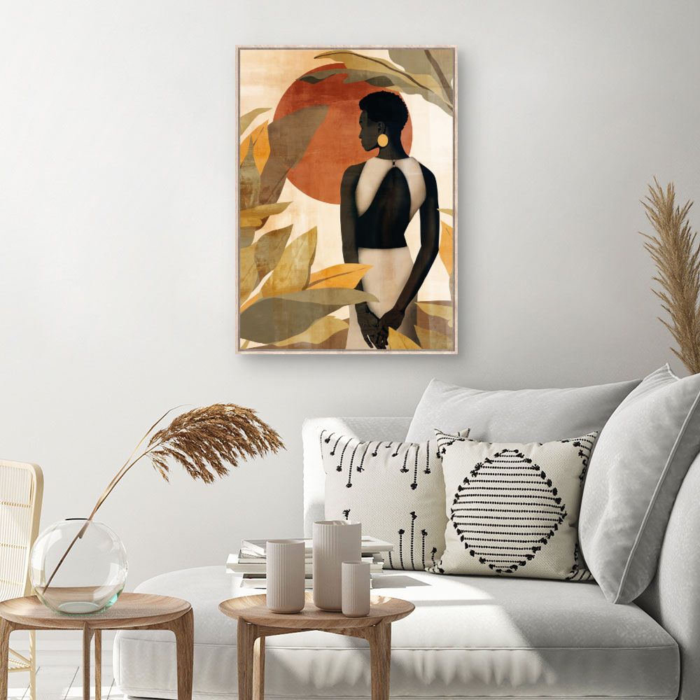 Tableau Silhouette élégante