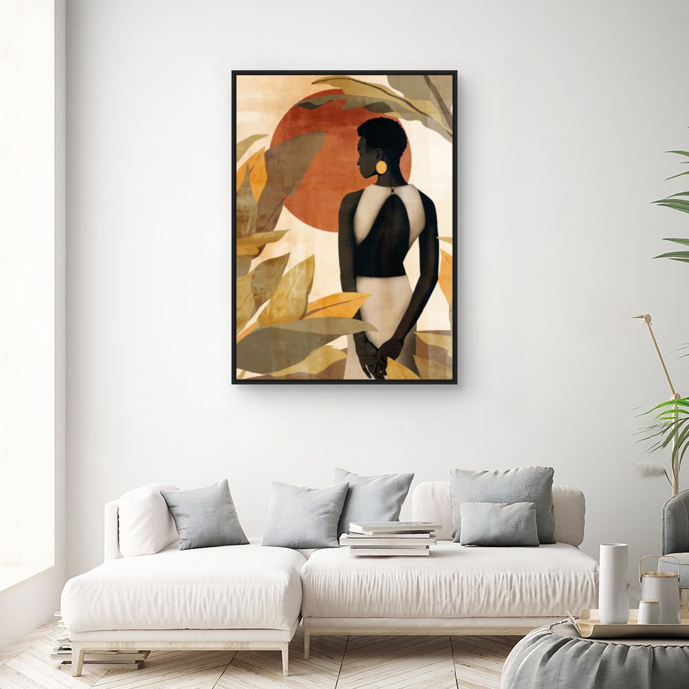 Tableau Silhouette élégante