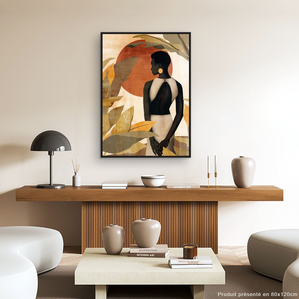 Tableau Silhouette élégante