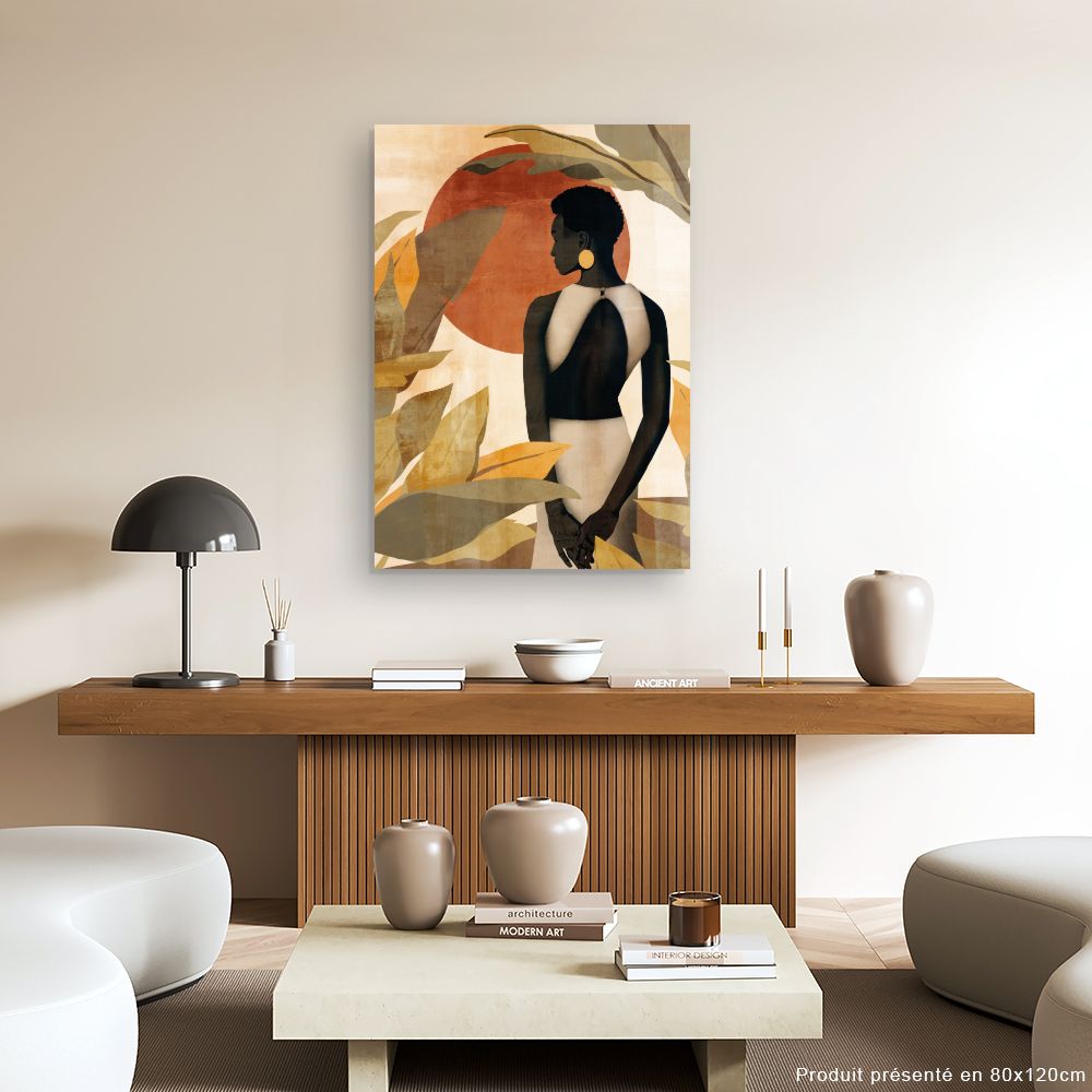 Tableau Silhouette élégante