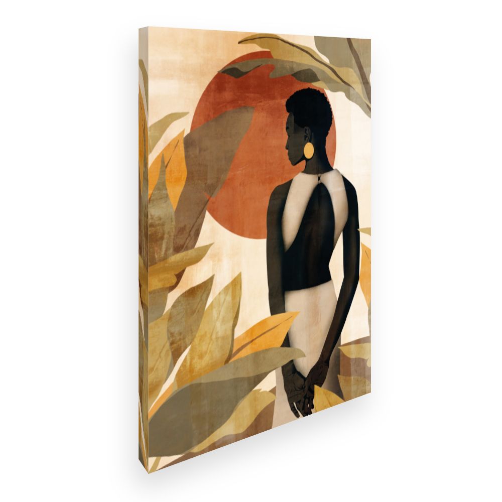 Toile Silhouette élégante