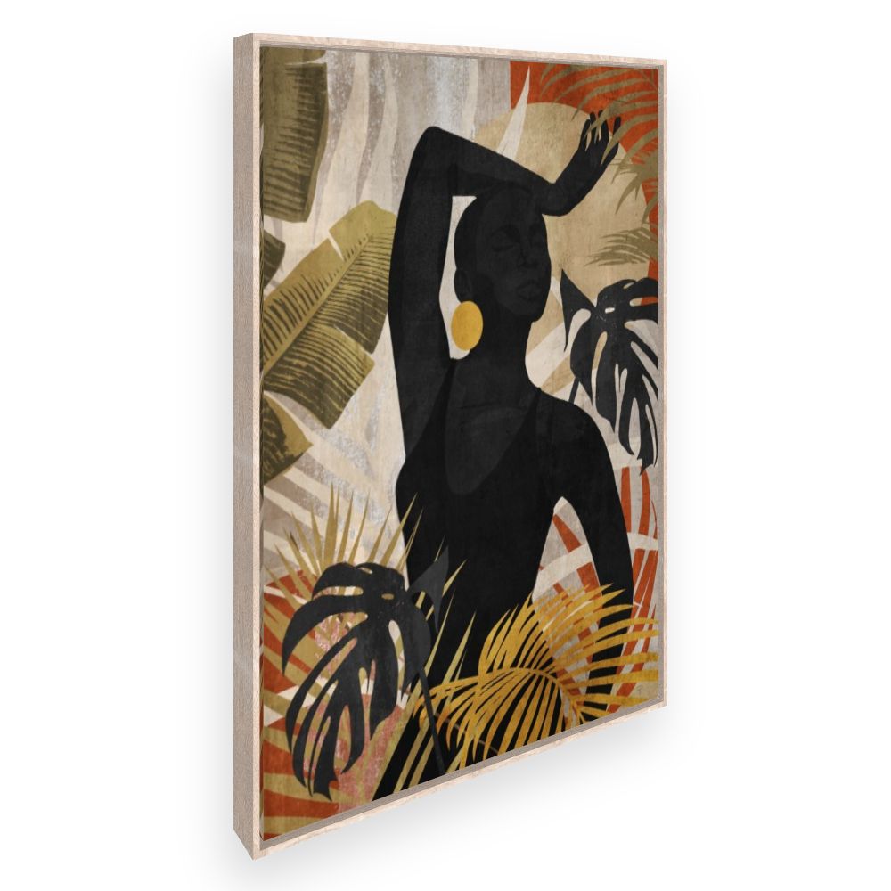 Toile Charme tropical