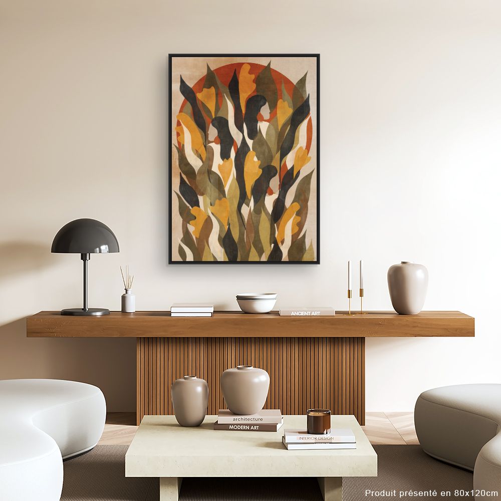 Tableau Feuilles élégantes