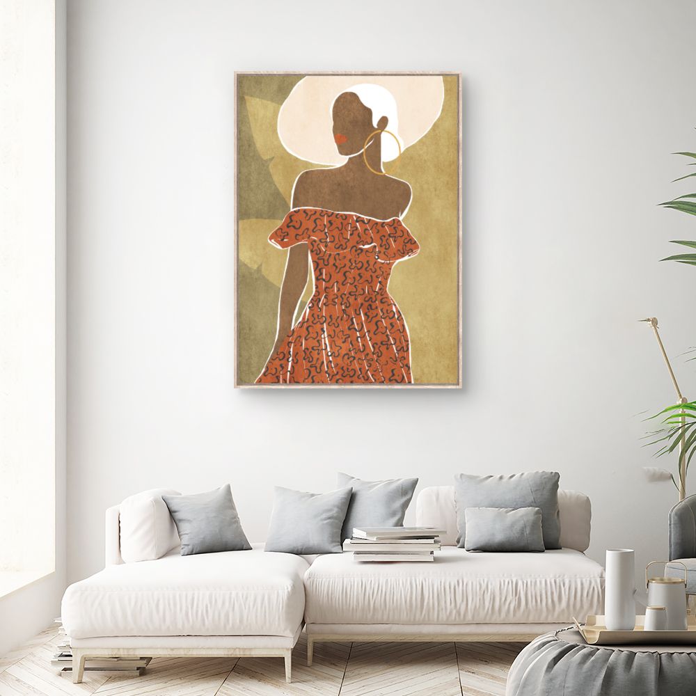Tableau Élégance africaine