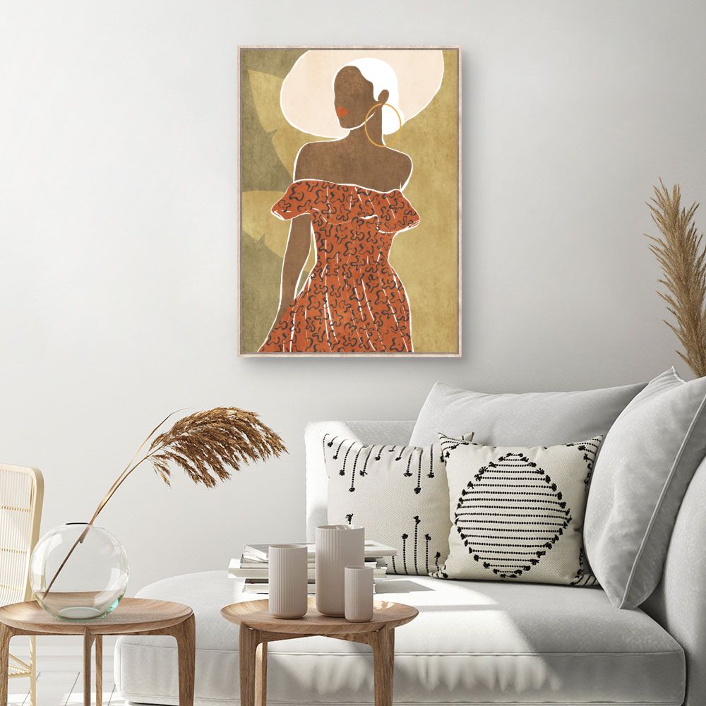 Tableau Élégance africaine