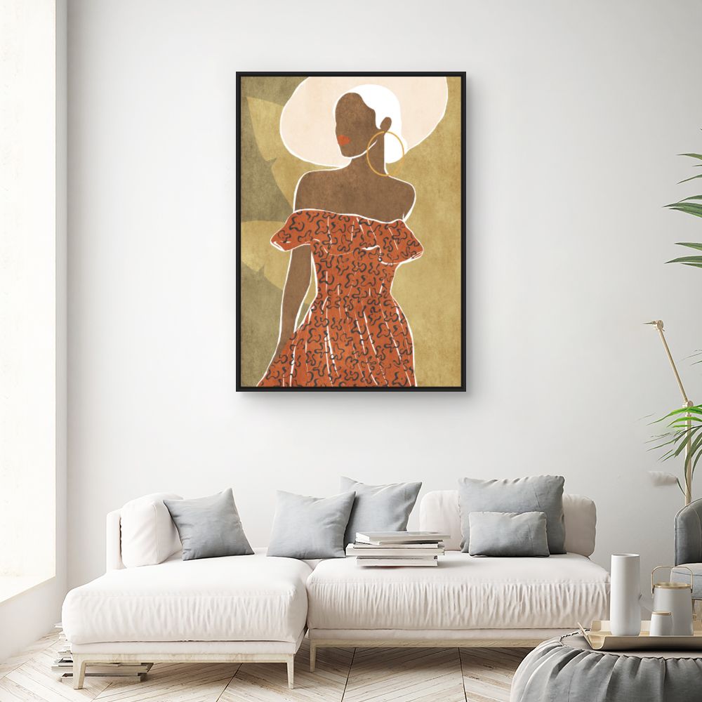 Tableau Élégance africaine