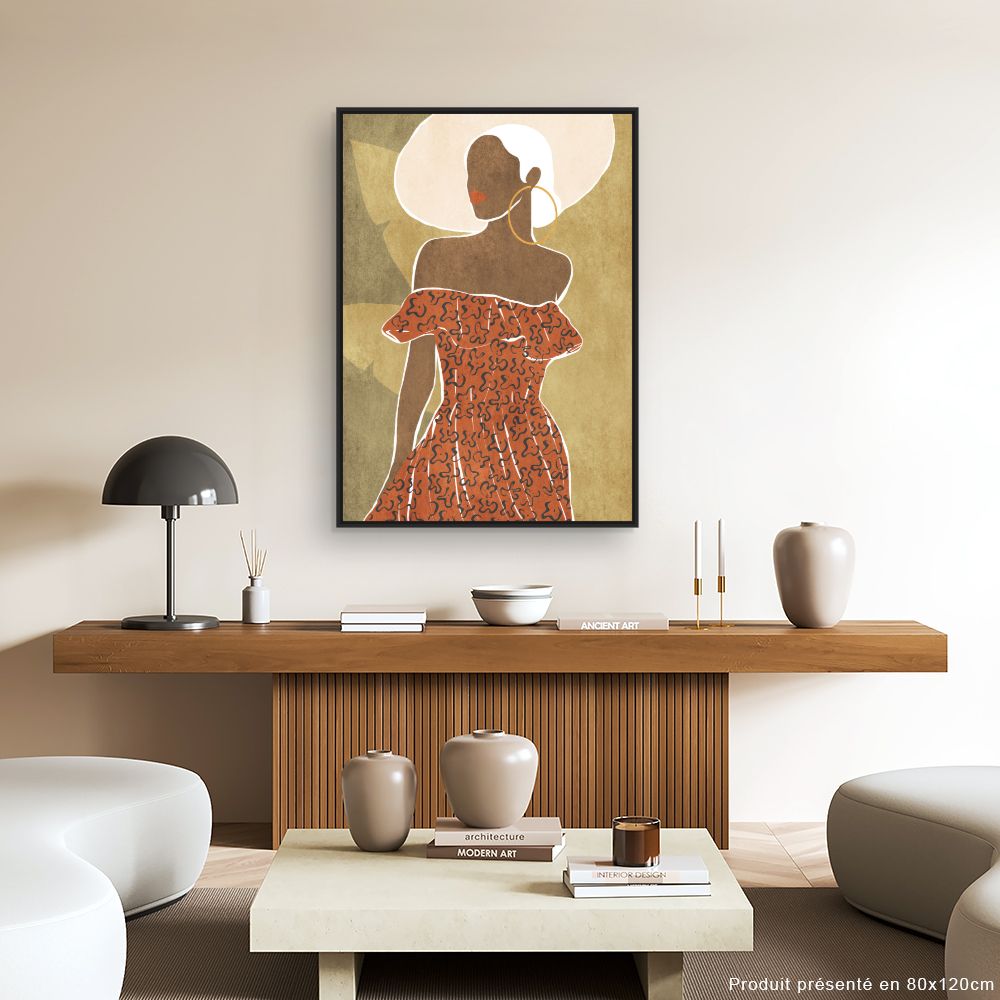 Tableau Élégance africaine