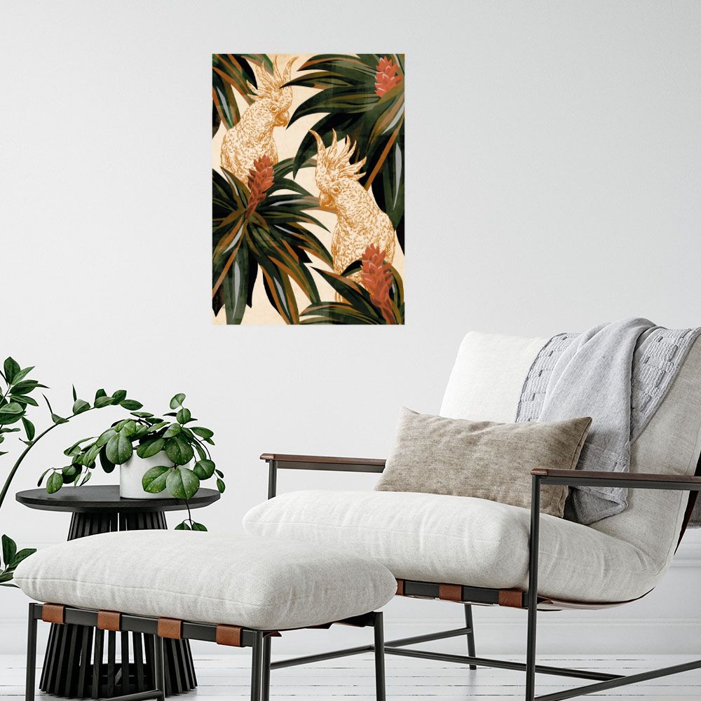 Affiche Perroquets exotiques