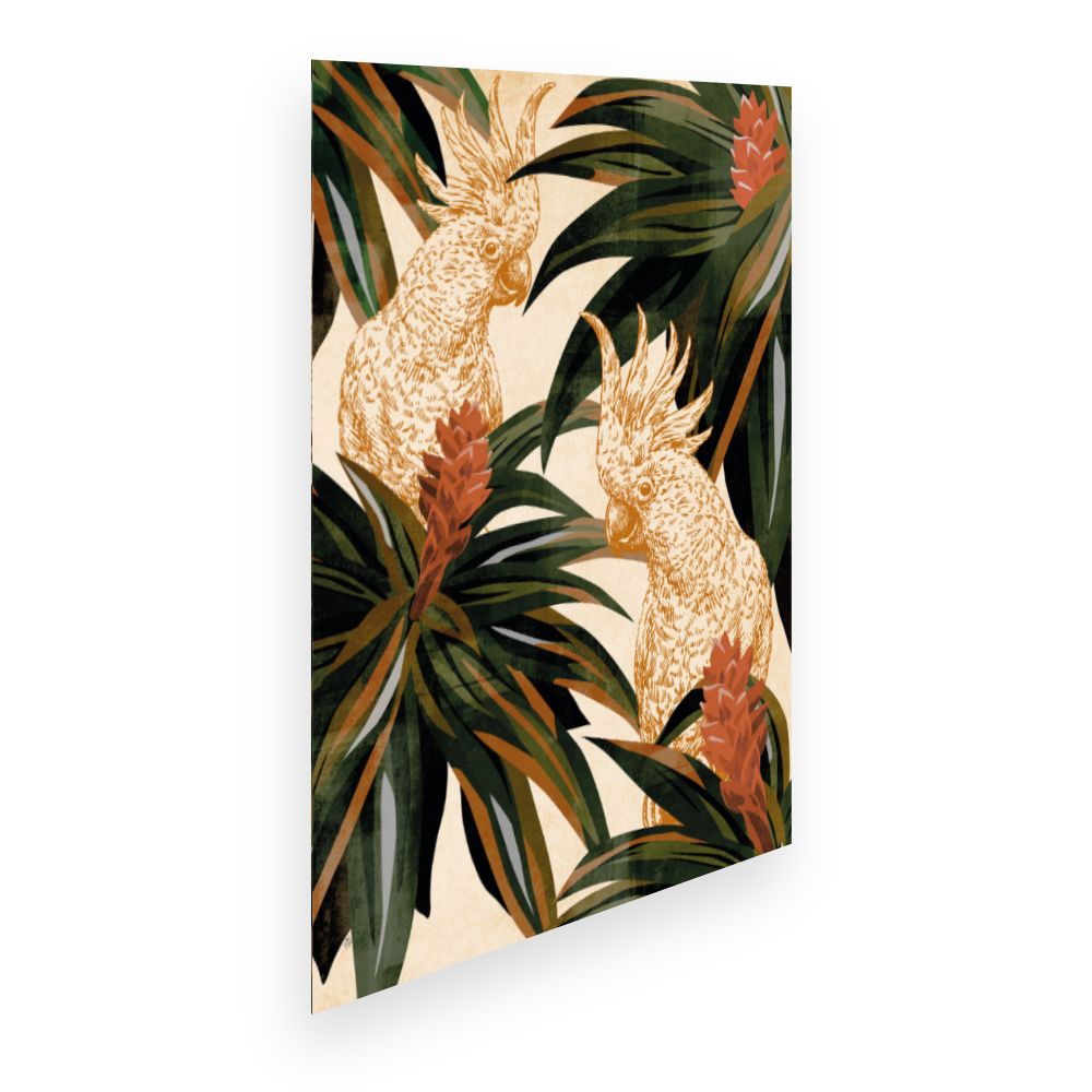 Affiche Perroquets exotiques