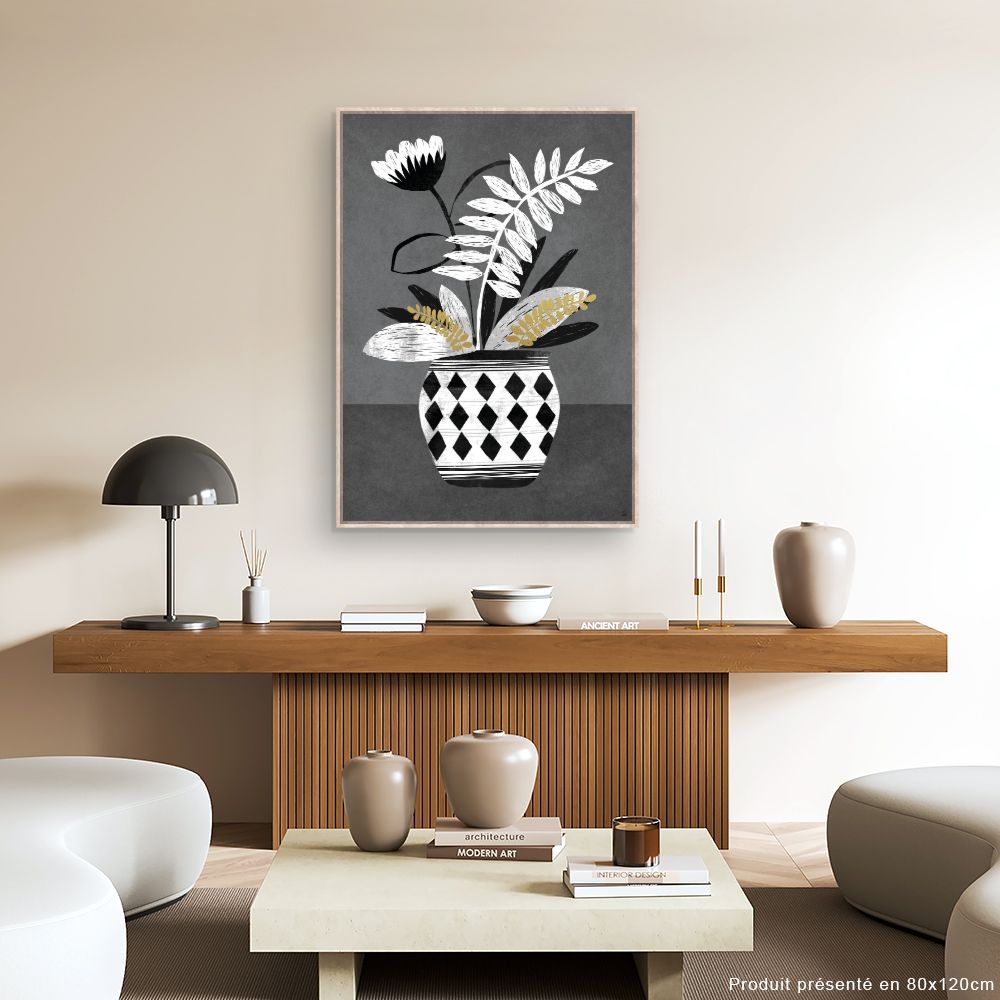 Tableau Fleurs élégantes