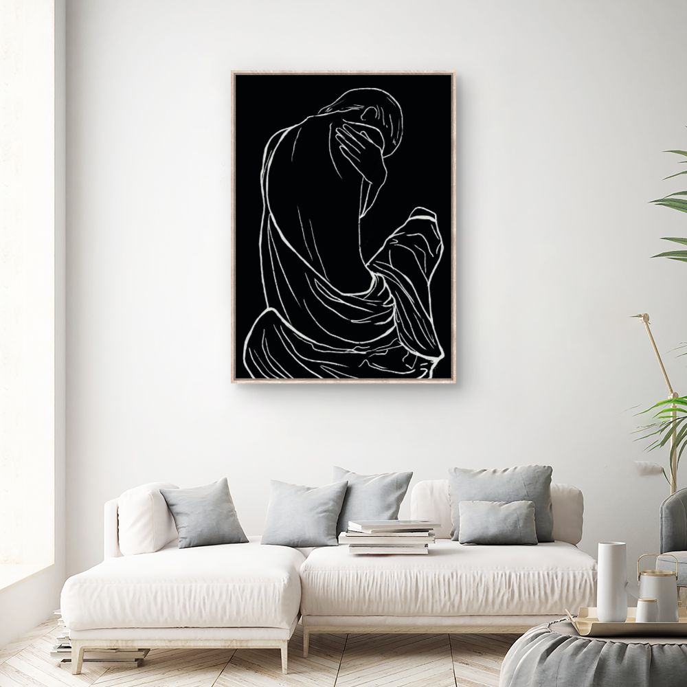 Tableau Silhouette élégante