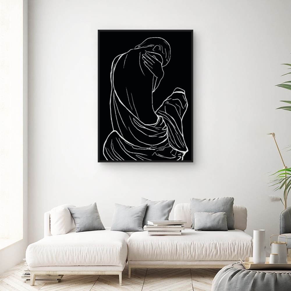 Tableau Silhouette élégante