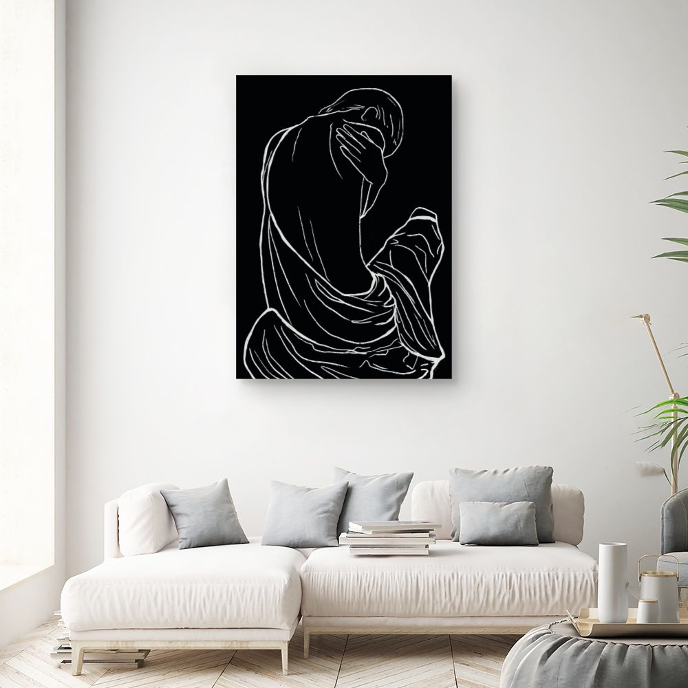 Tableau Silhouette élégante