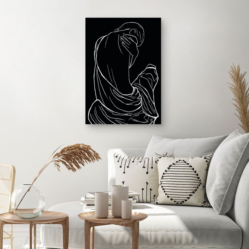 Tableau Silhouette élégante