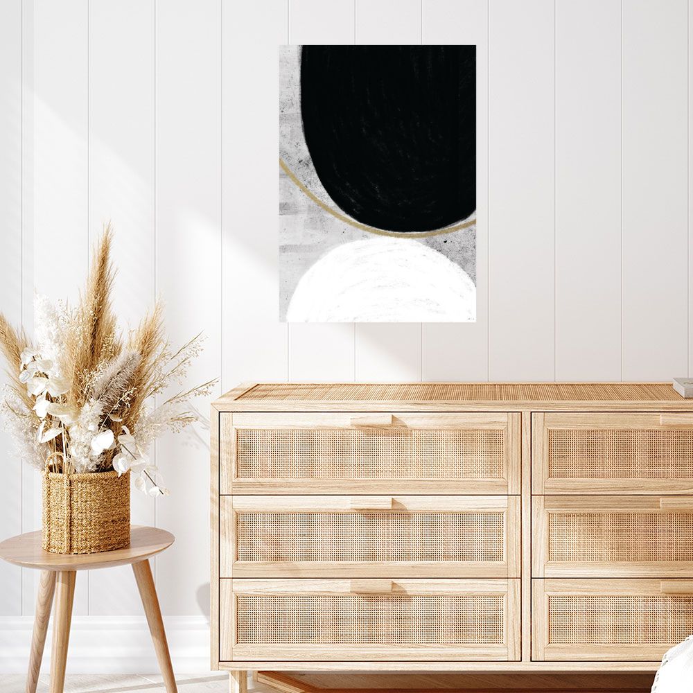 Affiche Cercles en contraste