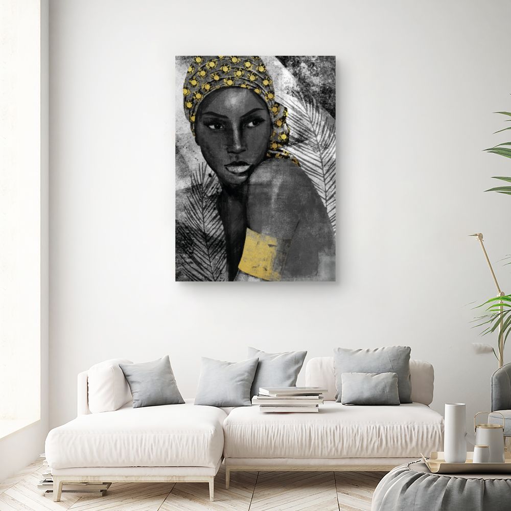 Tableau Portrait féminin captivant